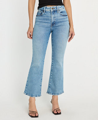 Good American Women's Good Legs Cropped Mini Boot Jeans - Macy's | Macy's