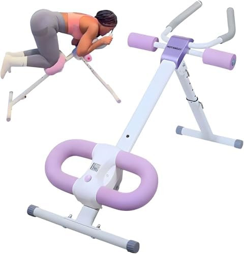 Ab Workout Equipment Abdominal Trainer, Adjustable Ab Machine at Home Gym, Foldable Abdominal Exe... | Amazon (US)