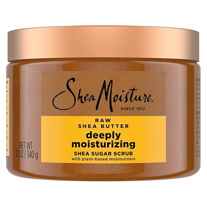 SheaMoisture Shea Sugar Body Scrub For Moisturize And Restore Dry Skin Raw Shea Butter Deeply Moi... | Amazon (US)