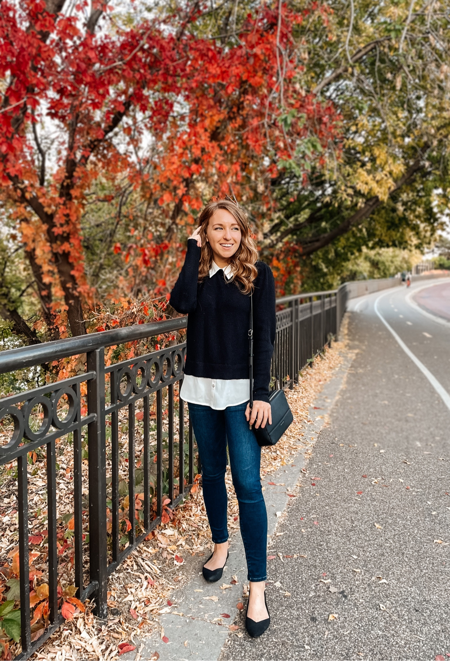 Causal fall style!  Perfect for a casual work day or happy hour/ dinner! Found some fun options of this style shirt that are perfect for the holidays coming up too! 

Peter Pan collar,  neutral shirt, holiday sweater, holiday style, photo shoot shirt, collared shirt, chic shirt, j crew, j crew shirt

#LTKstyletip #LTKworkwear #LTKHoliday
