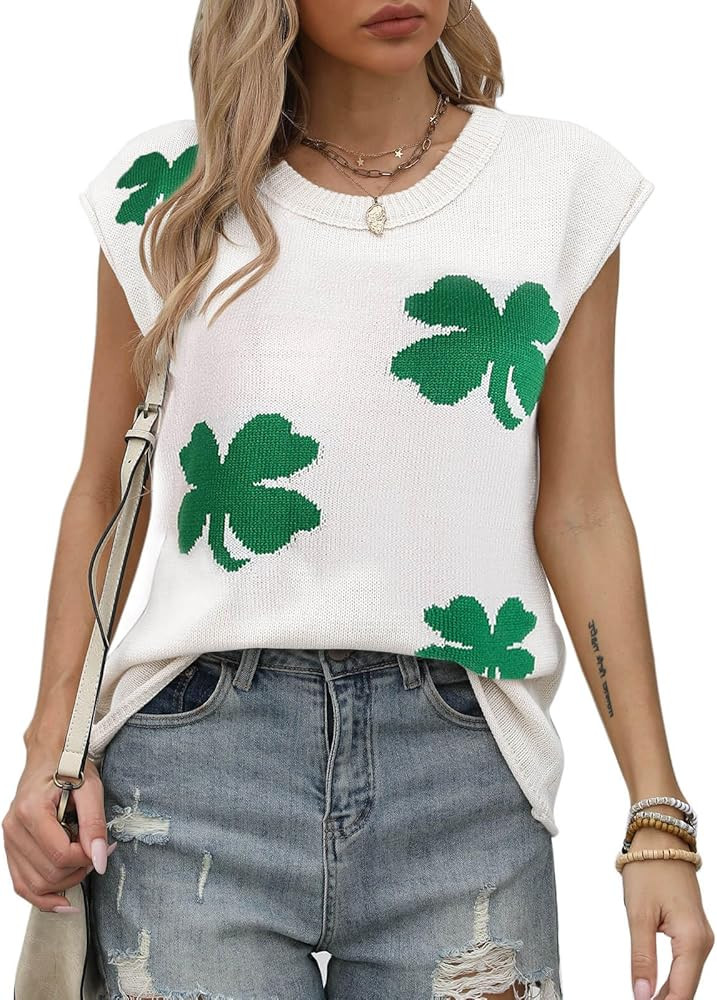 Alsol Lamesa Women’s Cap Sleeve Sweater Vest Knit Lightweight Pullover Sweaters Crewneck Tank T... | Amazon (US)