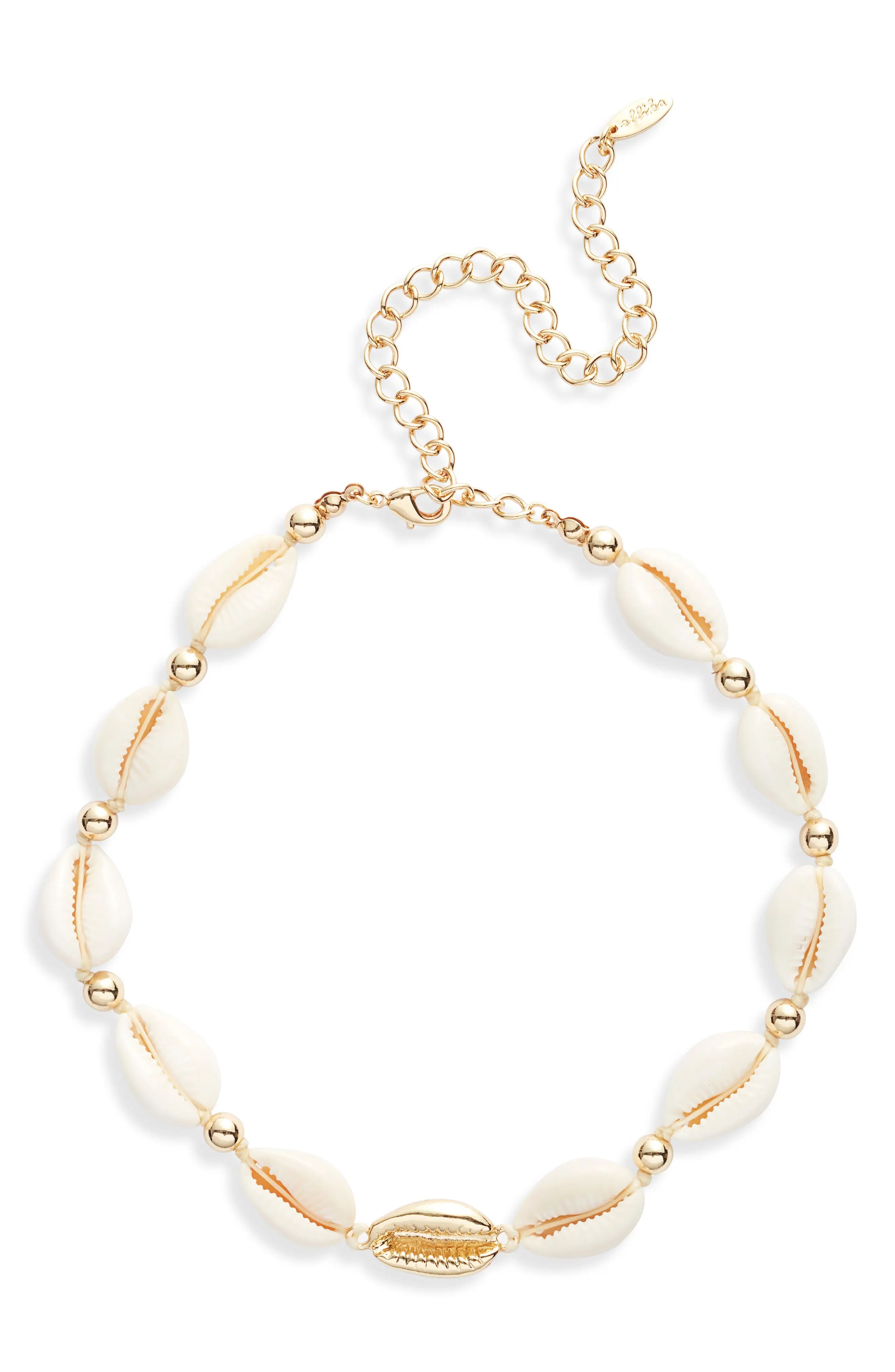 Women's Ettika Shell Collar Necklace | Nordstrom