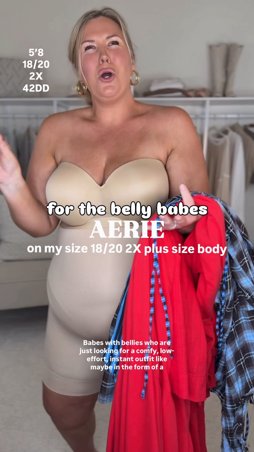 Aerie haul!! Wearing an XXL in everything! First, second and third dresses run generous and would size down to XL. Last dress is true to size. Plus size, outfit inspo, summer fashion, dresses, mom life, apron belly

#LTKSeasonal #LTKPlusSize #LTKMidsize