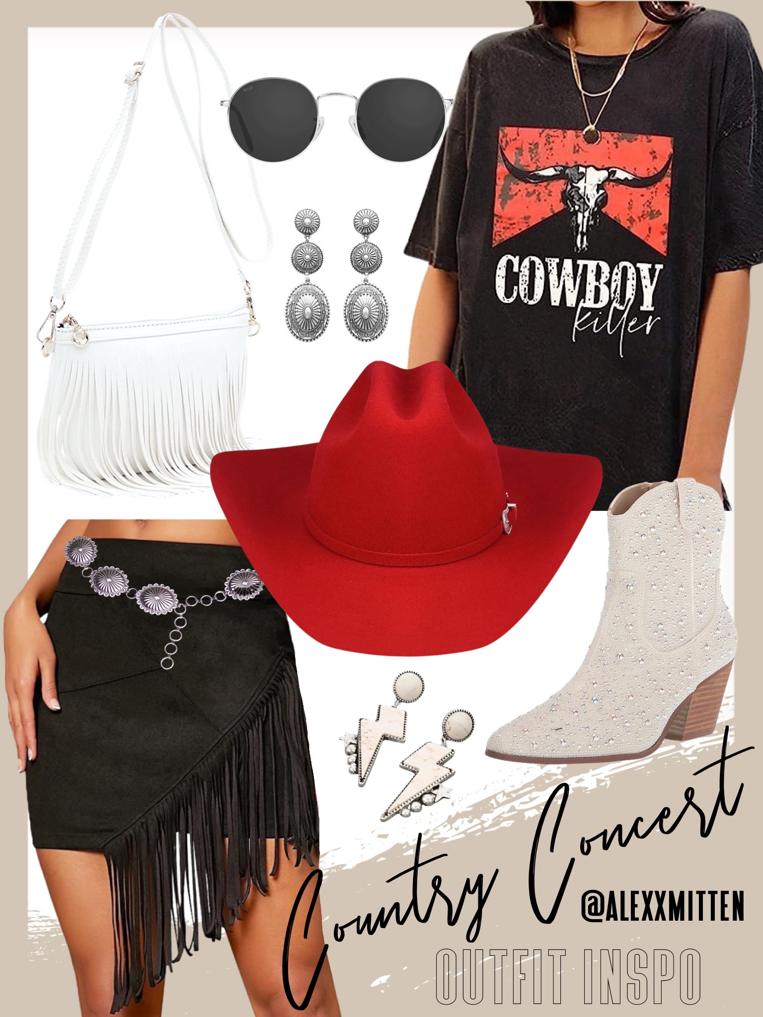 Country Concert Outfit 

Amazon | Edgy | Western Fashion | Country Concert | Cowboy Hat 



#LTKstyletip #LTKunder100 #LTKFind