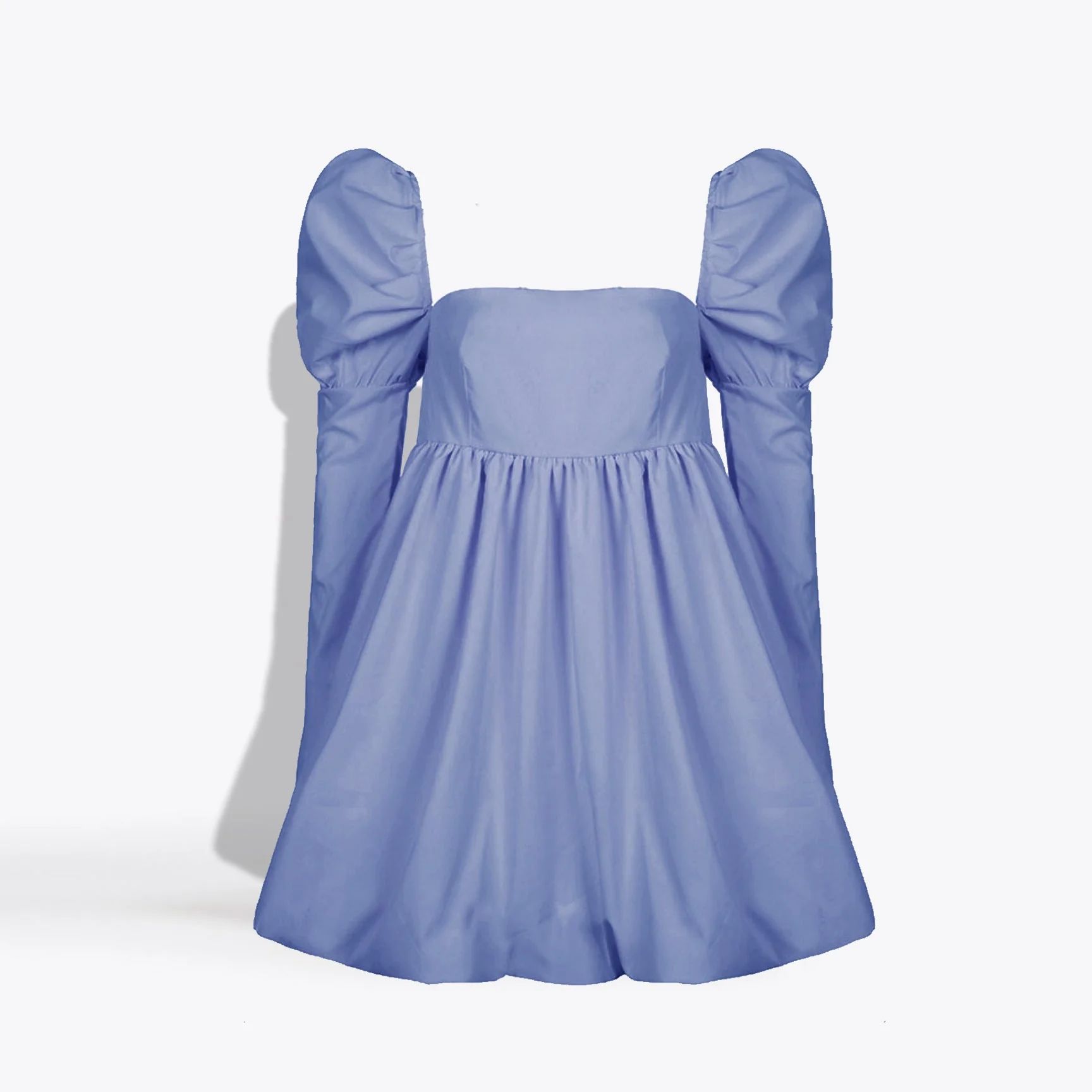 MME. LadyJane Dress - CORNFLOWER | TUKE BAZAAR