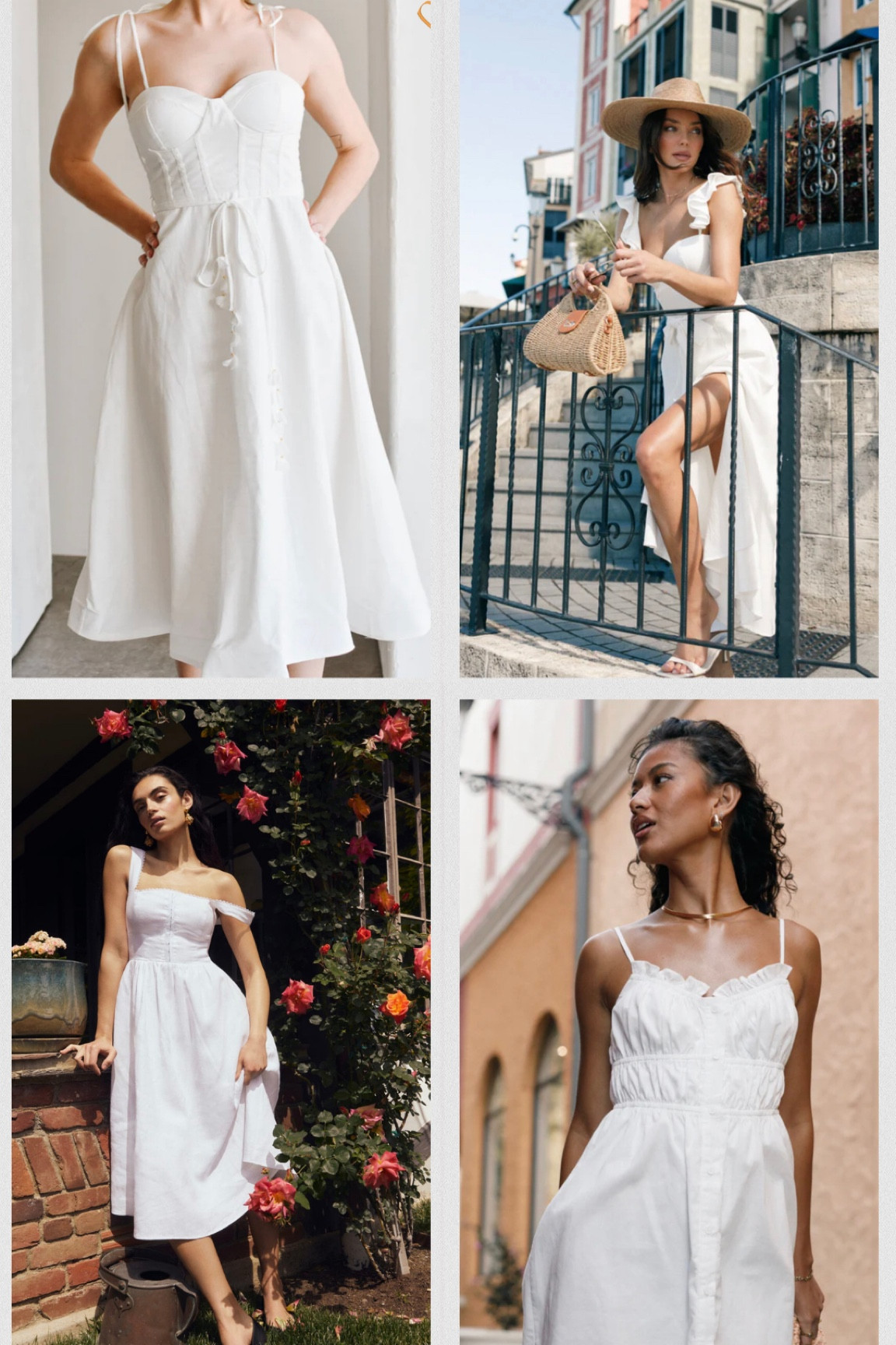 Summer trends: white dresses 

White linen dress 
White corset dress
Corset dress 
Vacation dress 
Vacation outfits 
White dresses

#LTKwedding
#LTKU 
#LTKtravel

#LTKaustralia #LTKparties #LTKeurope