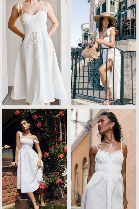 Summer trends: white dresses 

White linen dress 
White corset dress
Corset dress 
Vacation dress 
Vacation outfits 
White dresses

#LTKwedding
#LTKU 
#LTKtravel

#LTKaustralia #LTKparties #LTKeurope