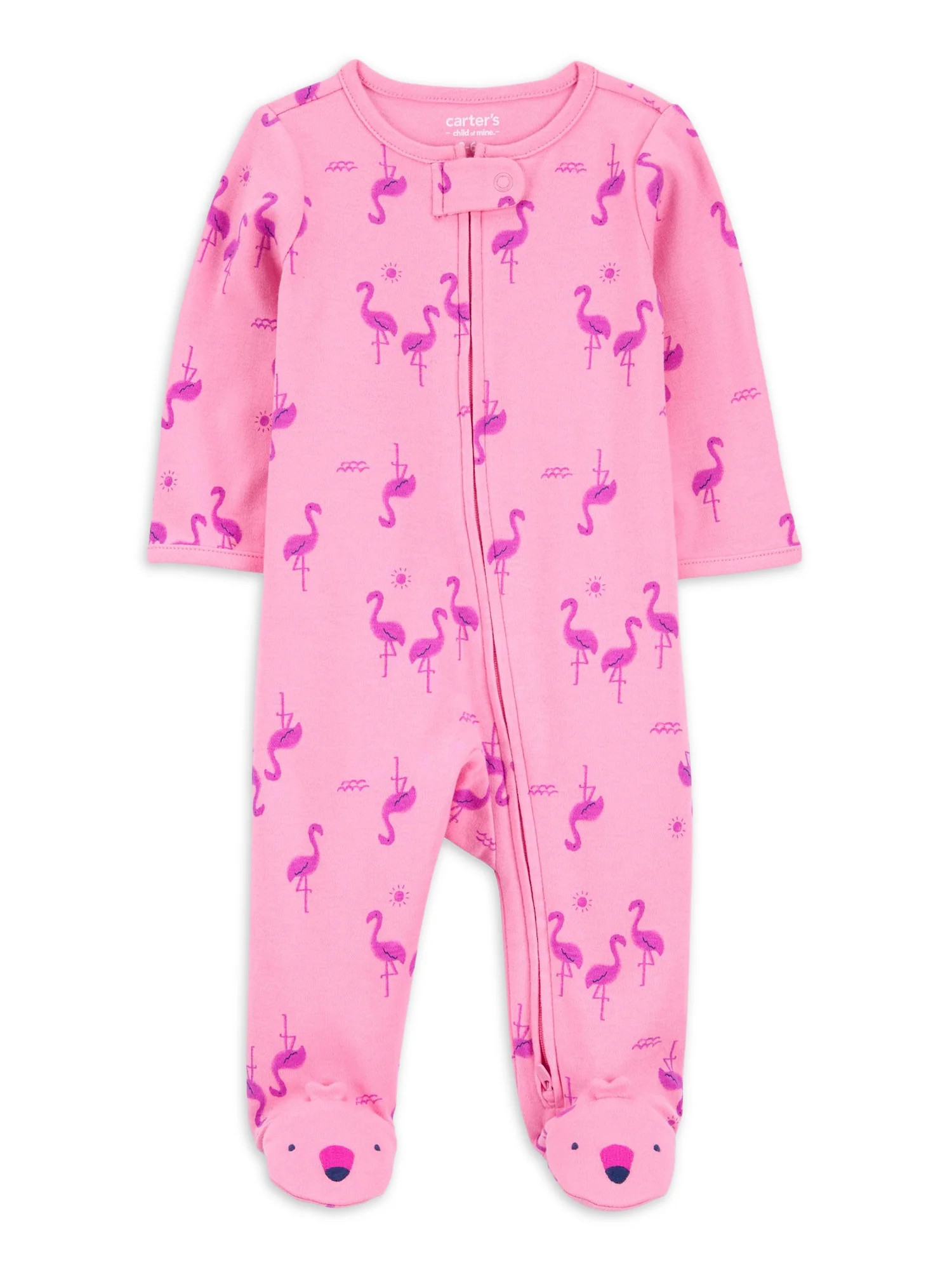 Carter's Child of Mine Baby Girl Sleep N Play, One-Piece, Sizes Preemie-6/9 Months | Walmart (US)
