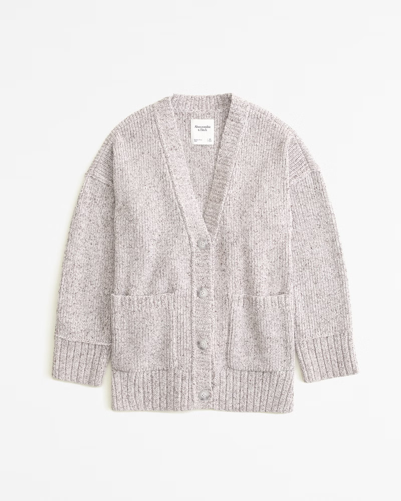 Women's Long-Length Chenille Cardigan | Women's New Arrivals | Abercrombie.com | Abercrombie & Fitch (US)
