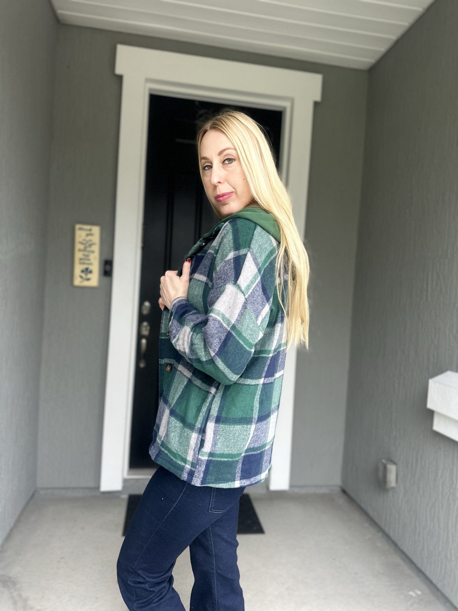 A Shacket with a detachable hood is genius!! And it is so soft and comfy

Wearing size small and there is still plenty of room for my sweater 

#LTKSeasonal #LTKfindsunder50 #LTKstyletip