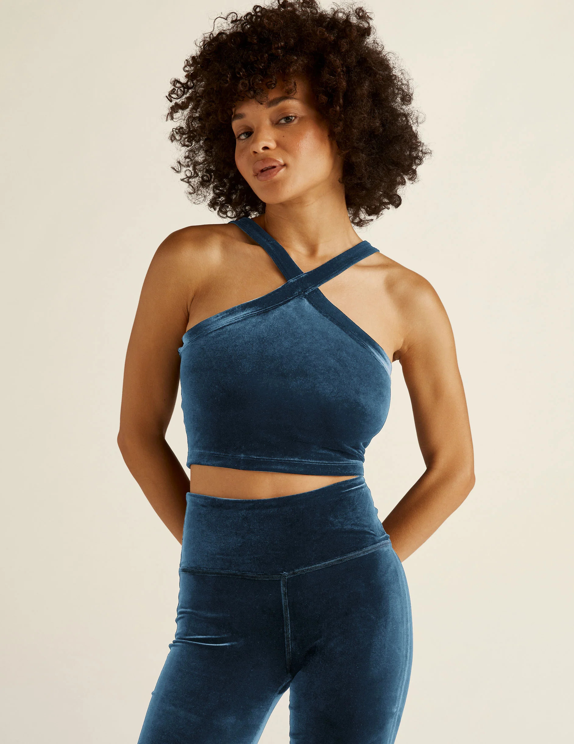 Converge Cropped Tank | Beyond Yoga | Beyond Yoga