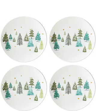 Lenox Balsam Lane Accent Plates, Set of 4 | Dillard's | Dillard's
