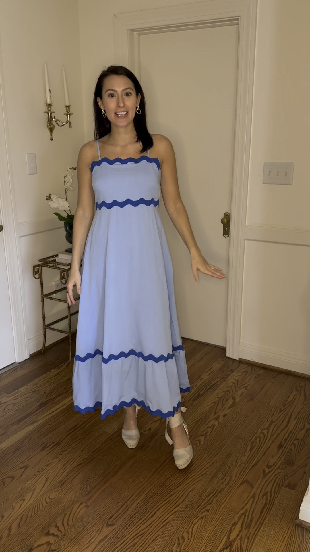 Dress under $40
Summer dress
Affordable maxi dress
Affordable dress for summer
Spring dress
Light blue dress
Rickrack dress 
Comfortable summer dress
Rickrack maxi dress


#LTKSeasonal #LTKfindsunder50 #LTKsalealert