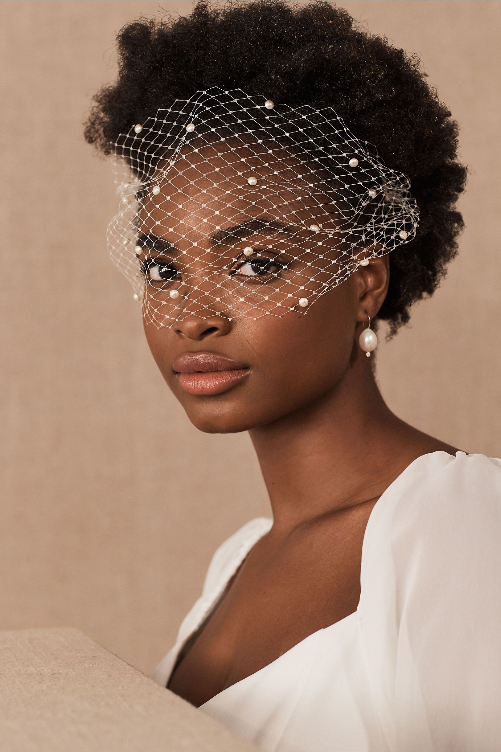 Silona Birdcage Veil | BHLDN