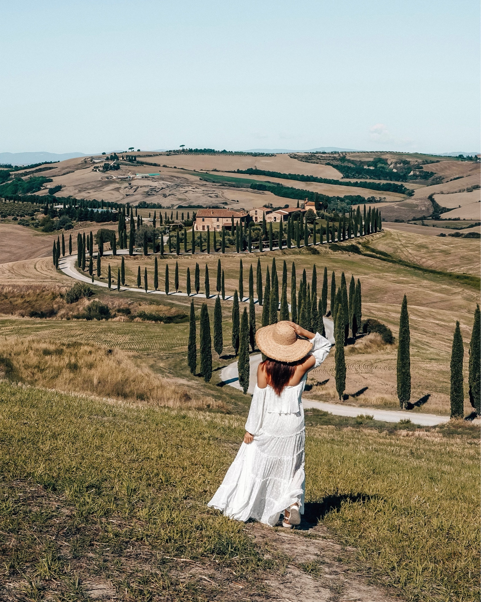 Hat: Urban Outfitters
Dress: MISA Los Angeles
Sandals: Ancient Greek Sandals

Tuscany outfit, Tuscany style, Tuscany fashion, Tuscany look, Italy style, Italian fashion, Europe style

#LTKeurope #LTKSeasonal #LTKtravel