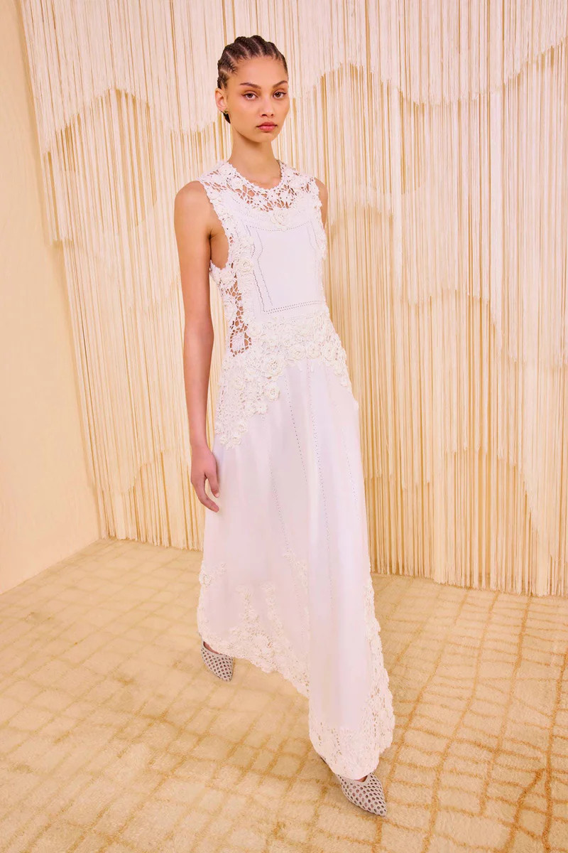 Genoveva Sleeveless Knit Maxi Dress - Pristine | Ulla Johnson