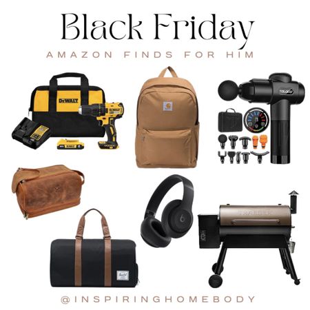Black Friday- Amazon Finds for Him
Christmas Guide for Him, Gifts for Him

#LTKCyberWeek #LTKfamily #LTKGiftGuide