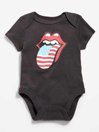 Rolling Stones™ Unisex Short-Sleeve Bodysuit for Baby | Old Navy (US)