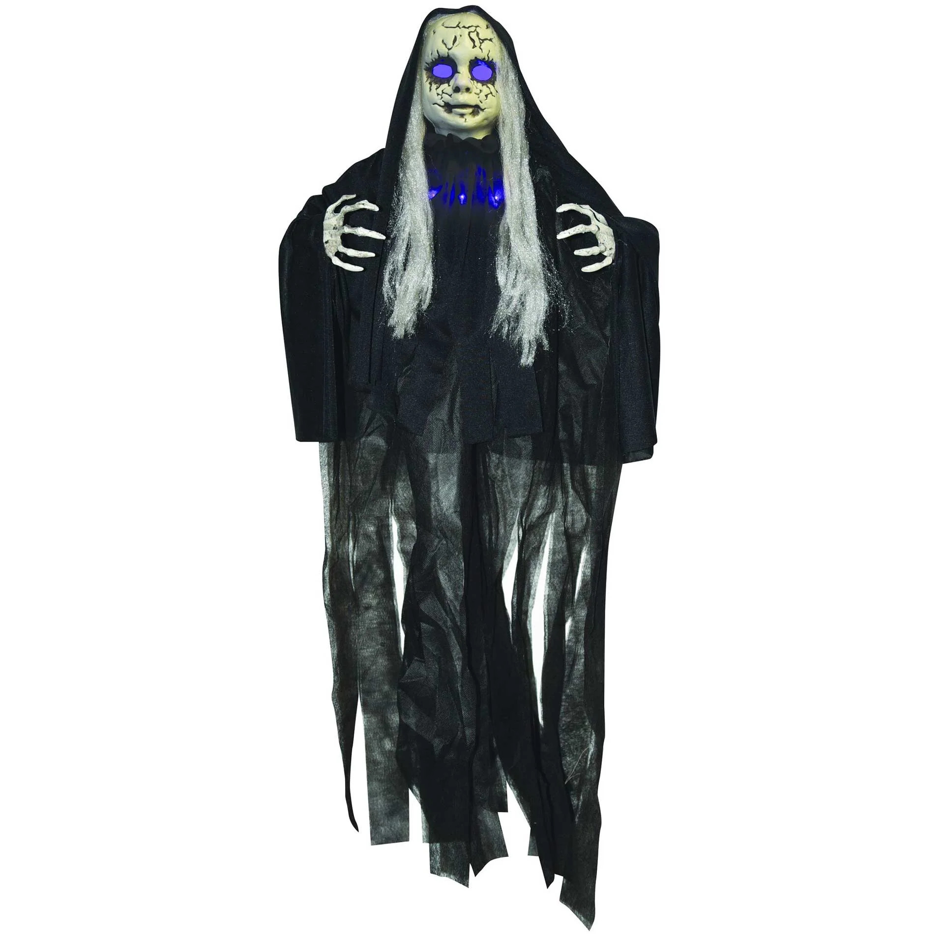 Haunted Purple Light Up Doll Halloween Decoration - Walmart.com | Walmart (US)