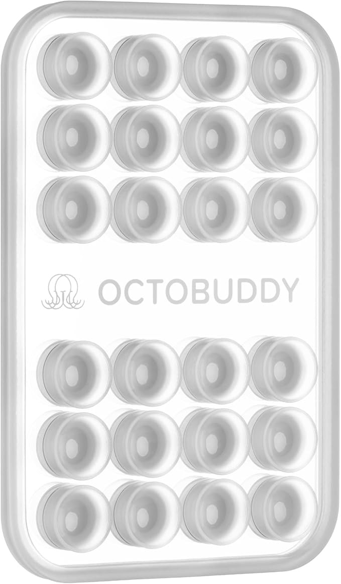 OCTOBUDDY Mirror - OG Suction Cup Phone Mount - Silicone Suction Grip Mobile Holder with Built-in... | Amazon (US)