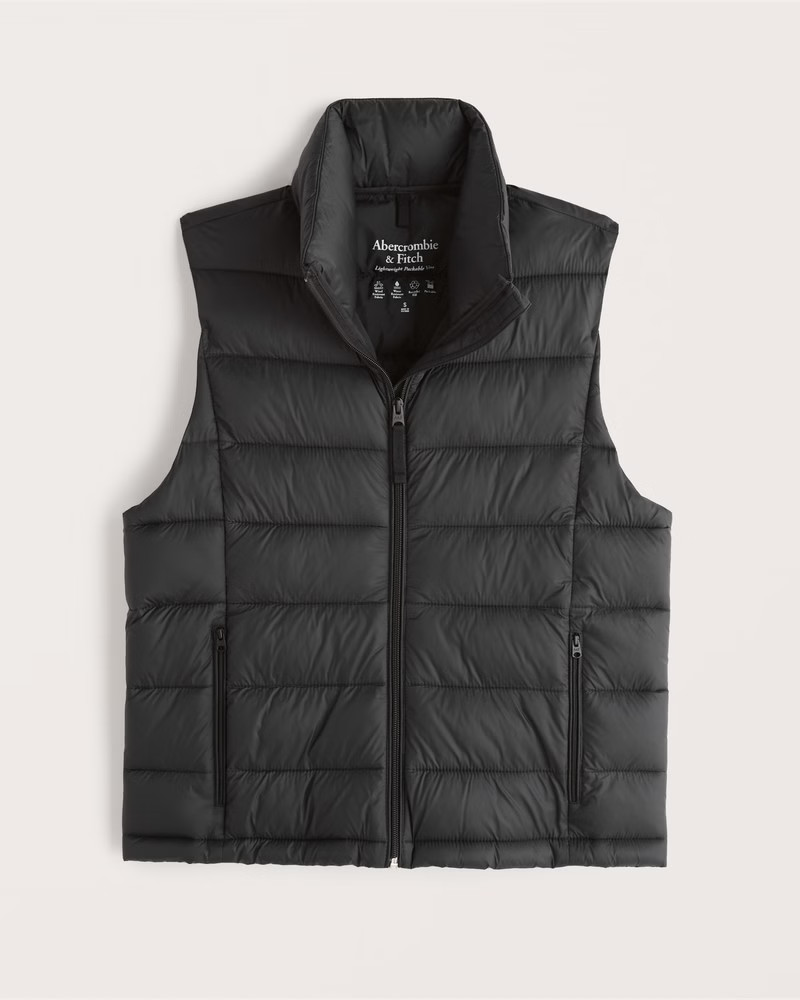 Lightweight Packable Puffer Vest | Abercrombie & Fitch (US)