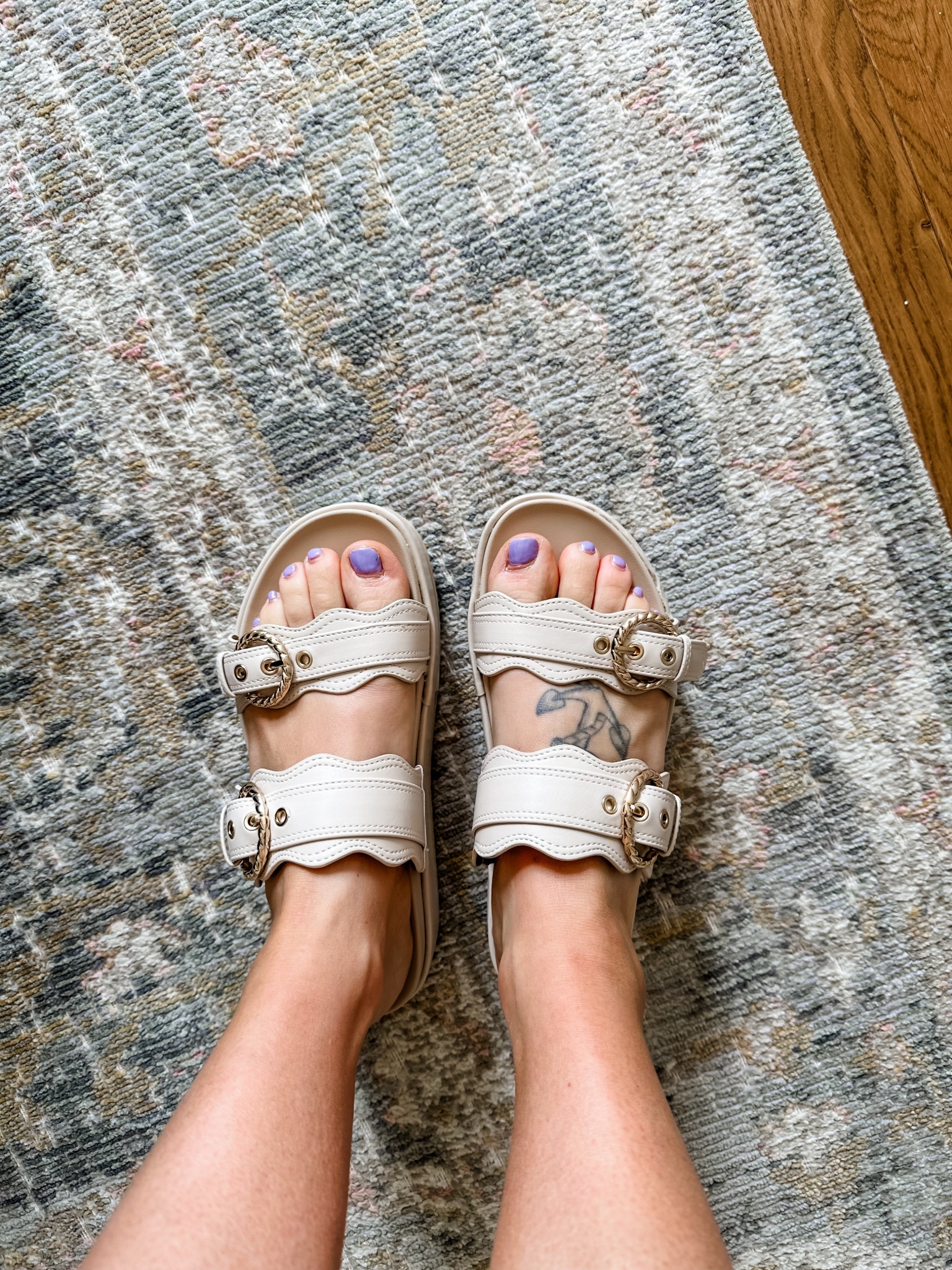 New spring sandal haul 👏🏼👏🏼👏🏼 under $40 and absolutely gorgeous!! First glance I think designer  

#LTKShoeCrush #LTKSaleAlert #LTKFindsUnder50
