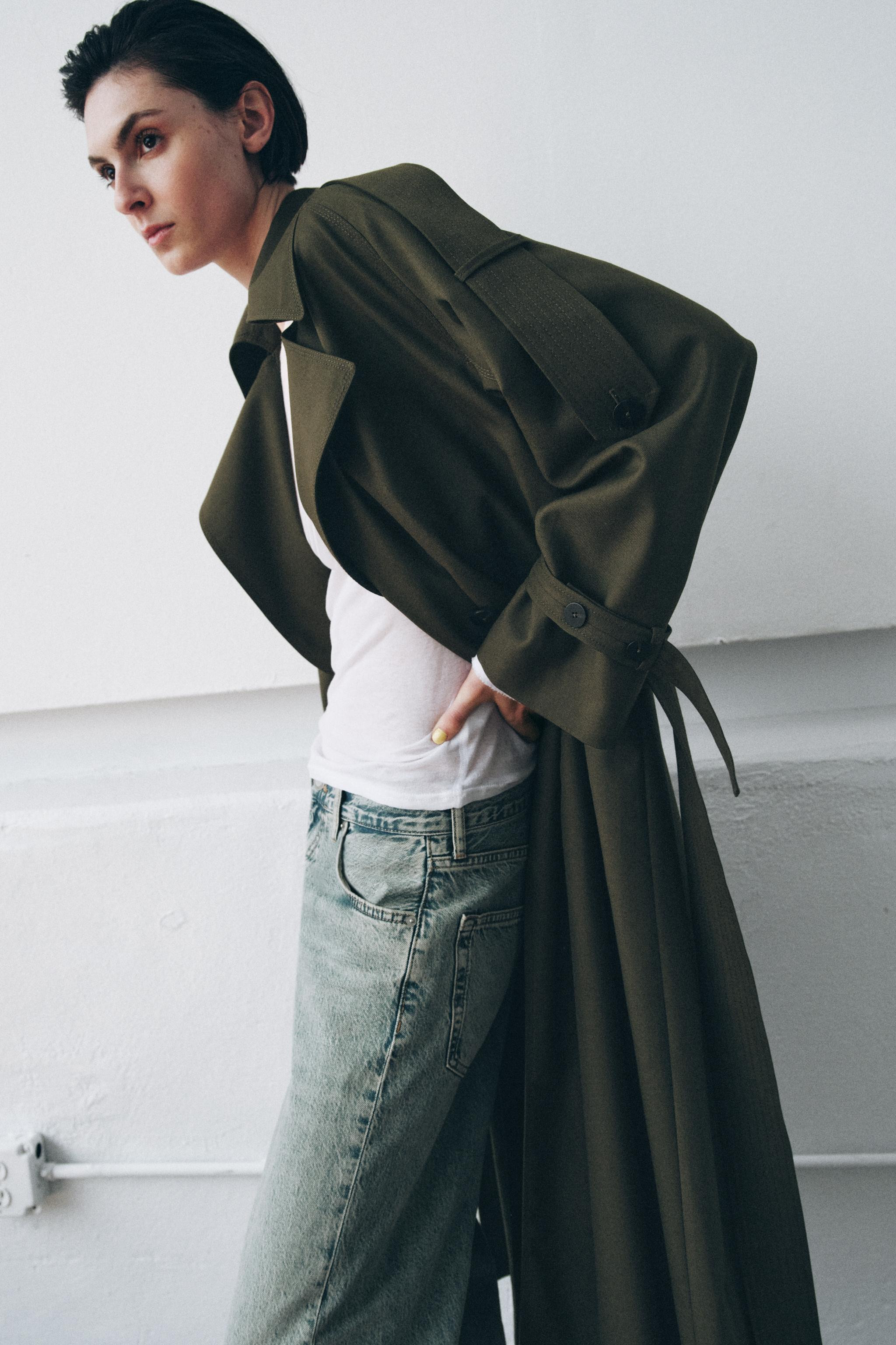 ZW COLLECTION LIMITED EDITION OVERSIZE TRENCH COAT | Zara UK