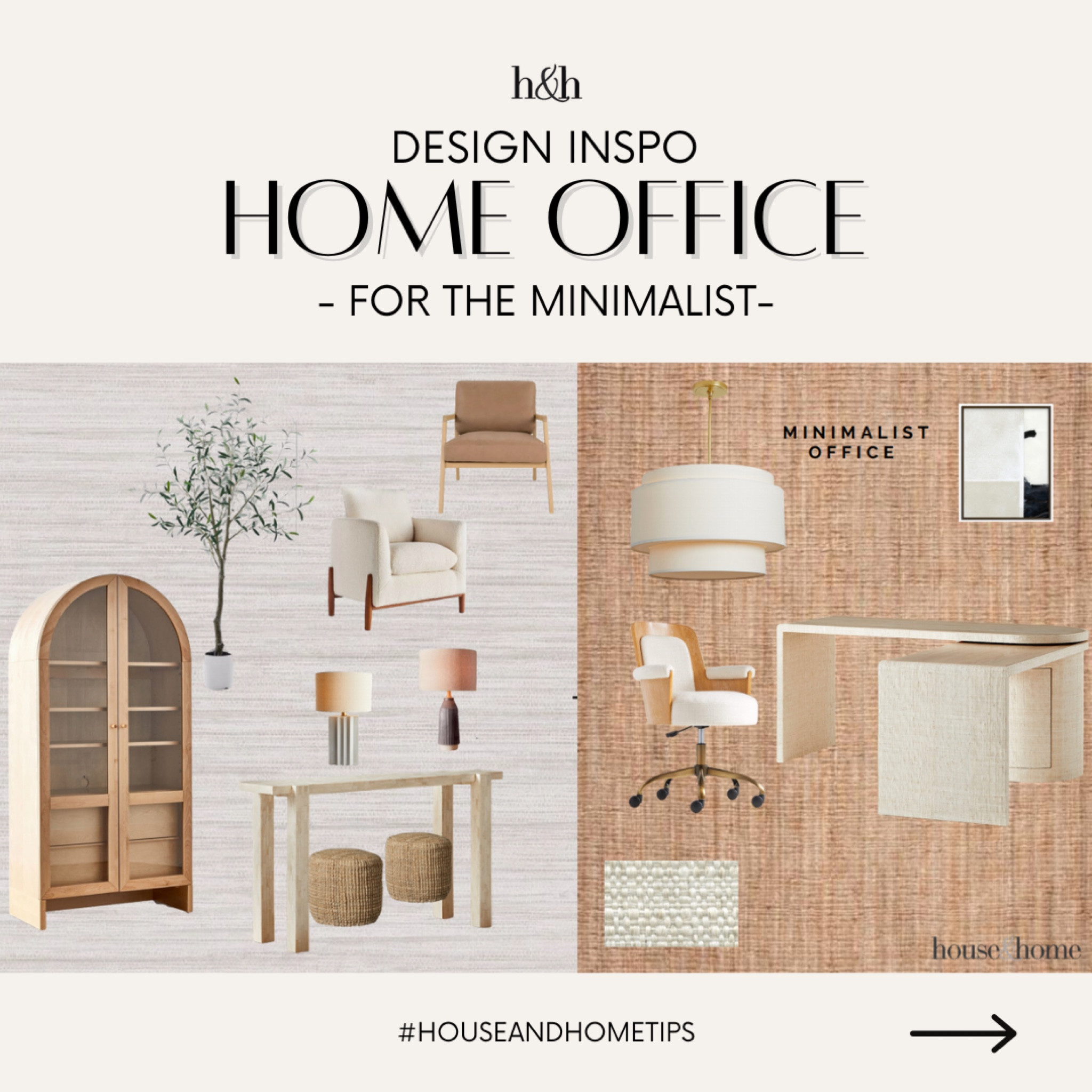 Home office design inspo for the minimalist! 

#LTKHome #LTKMens #LTKSaleAlert