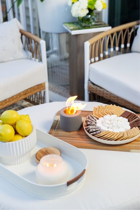 It’s almost smores season! Belle and Nico couldn’t wait. Walmart has it all . Sharing everything you need for s’mores night at home with Walmart 

#LTKhome #LTKSeasonal
