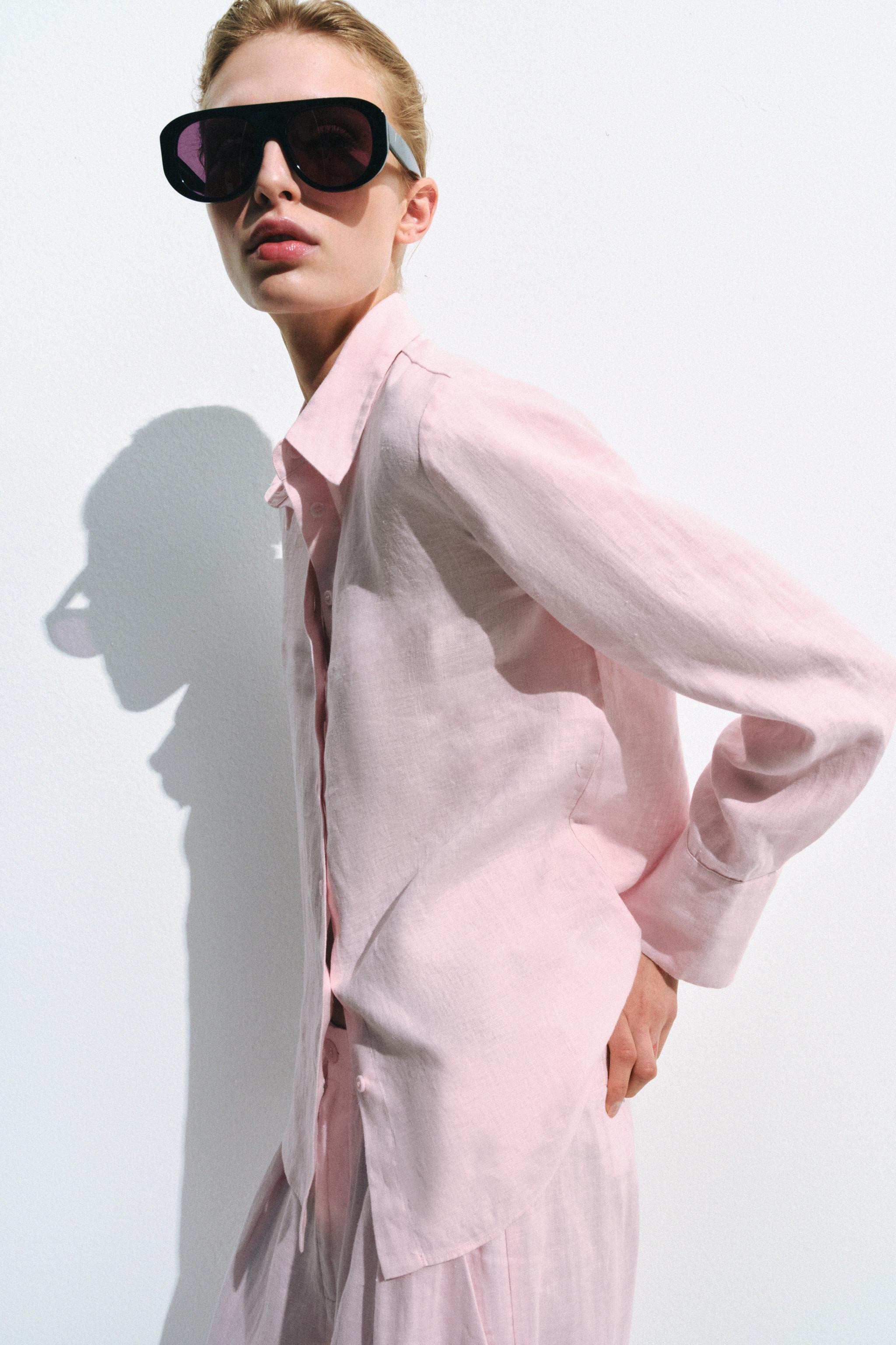 100% LINEN SHIRT ZW COLLECTION | Zara UK