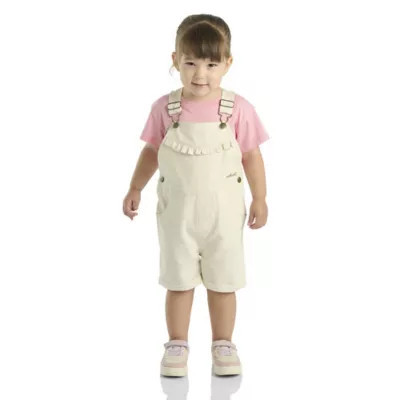 Carhartt Kids Canvas Ruffle Front Shortall | Tractor Supply