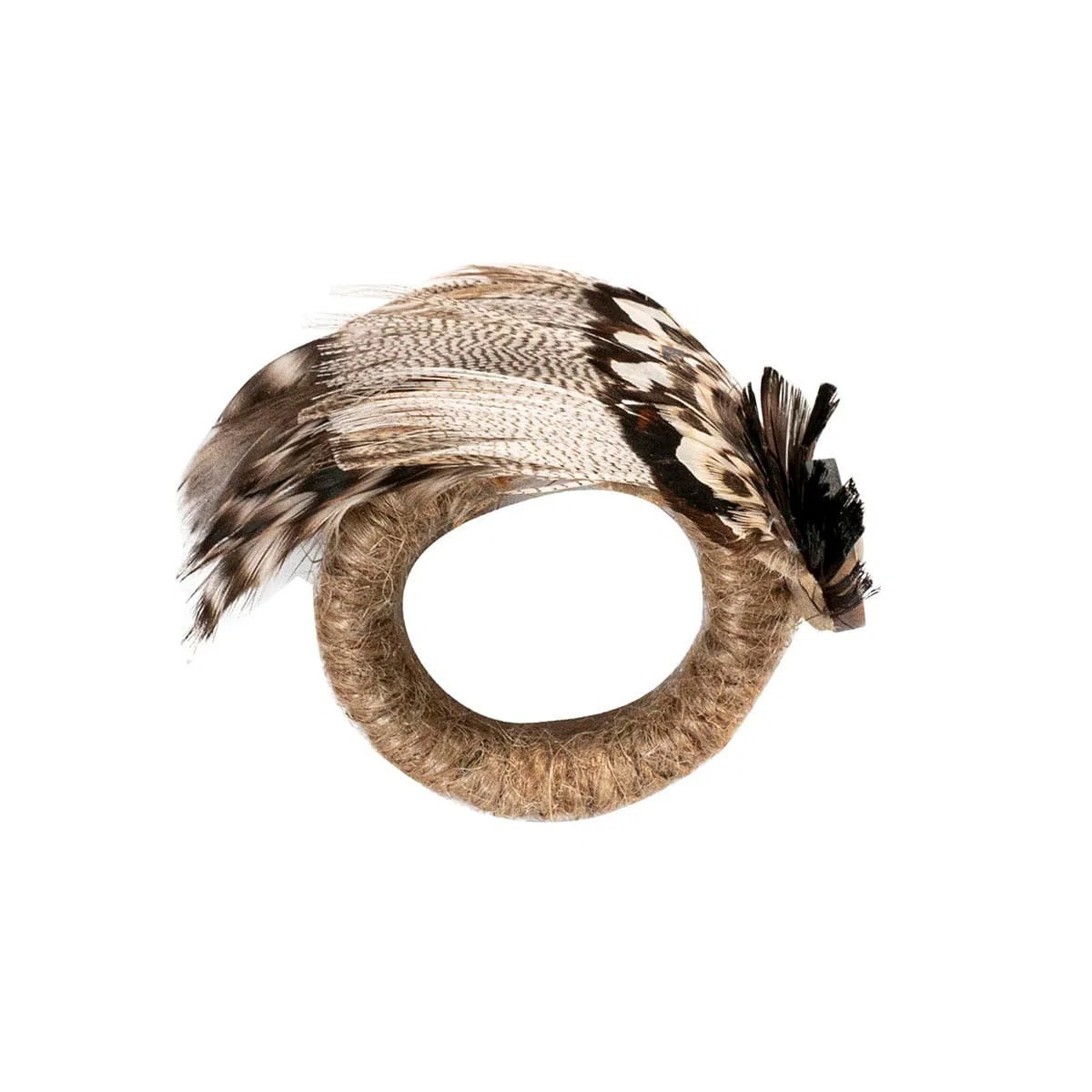 Forest Walk Feather Napkin Ring - Espresso | Wayfair North America