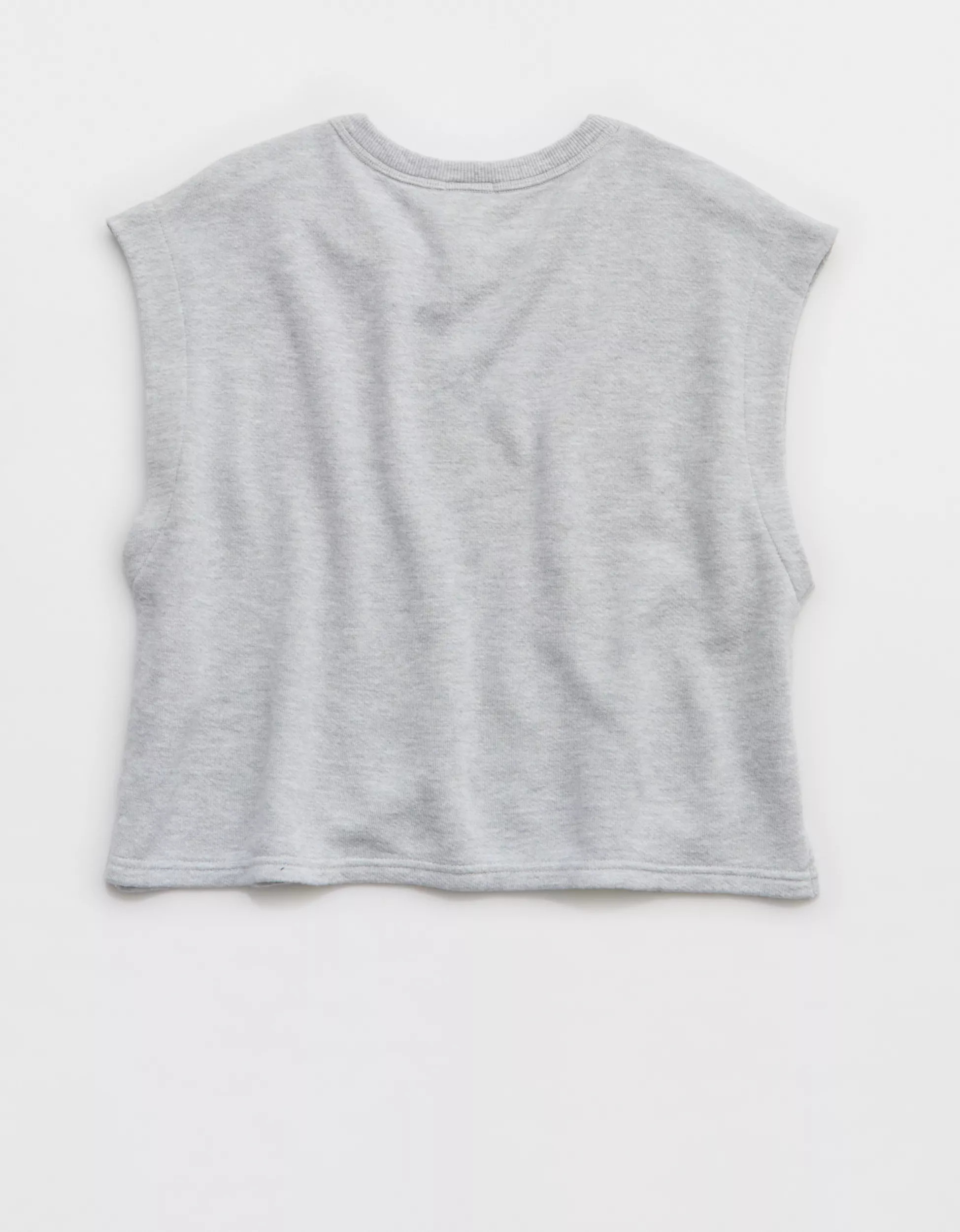 OFFLINE By Aerie Keep It 100 Terry Muscle T-Shirt | Aerie