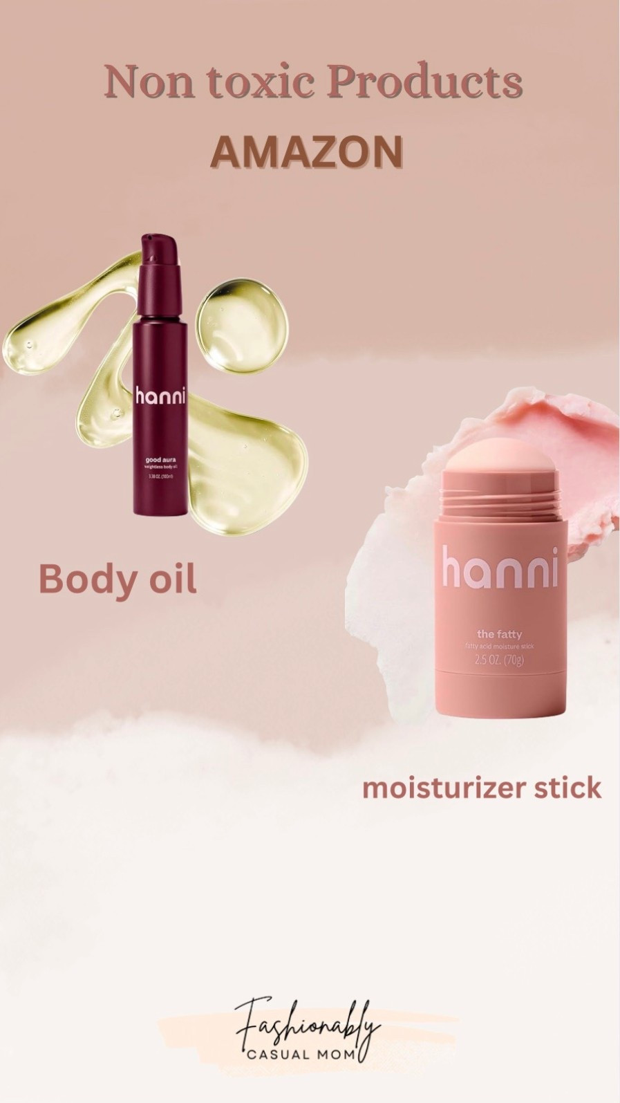 Non toxic skincare 
Available on Amazon
Body oil- I love that it down have a strong smell, very mild an leaves your skin so smooth


#LTKGiftGuide #LTKgrwm #LTKselfcare