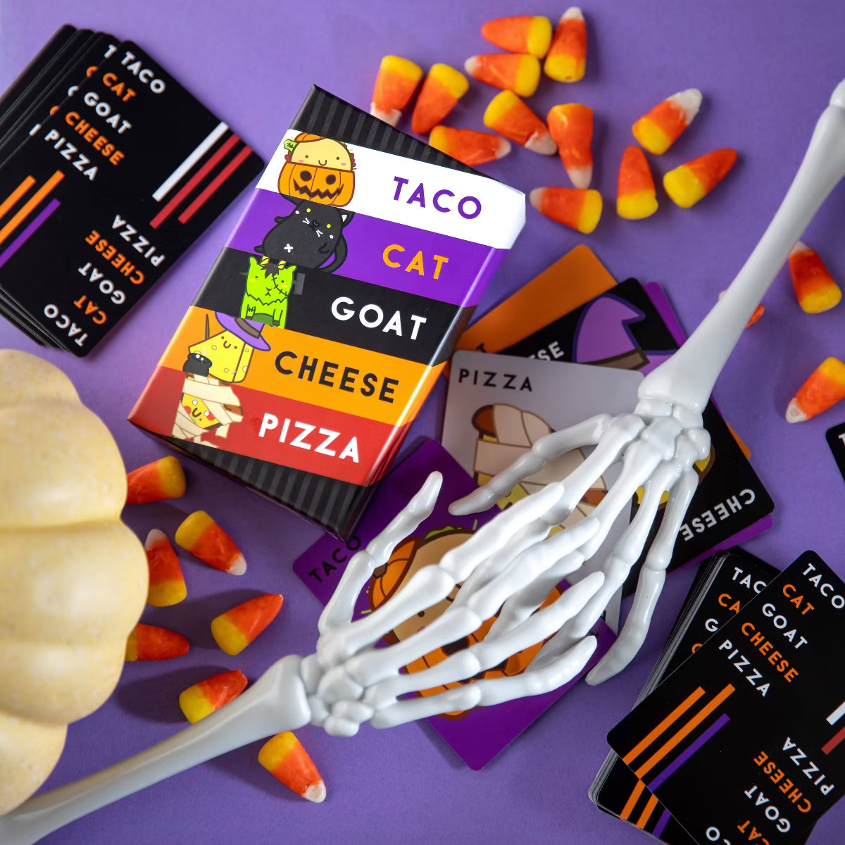 Dolphin Hat Games Taco Cat Goat Cheese Pizza Halloween Card Games: Creative Thinking, 3-8 Players... | Target