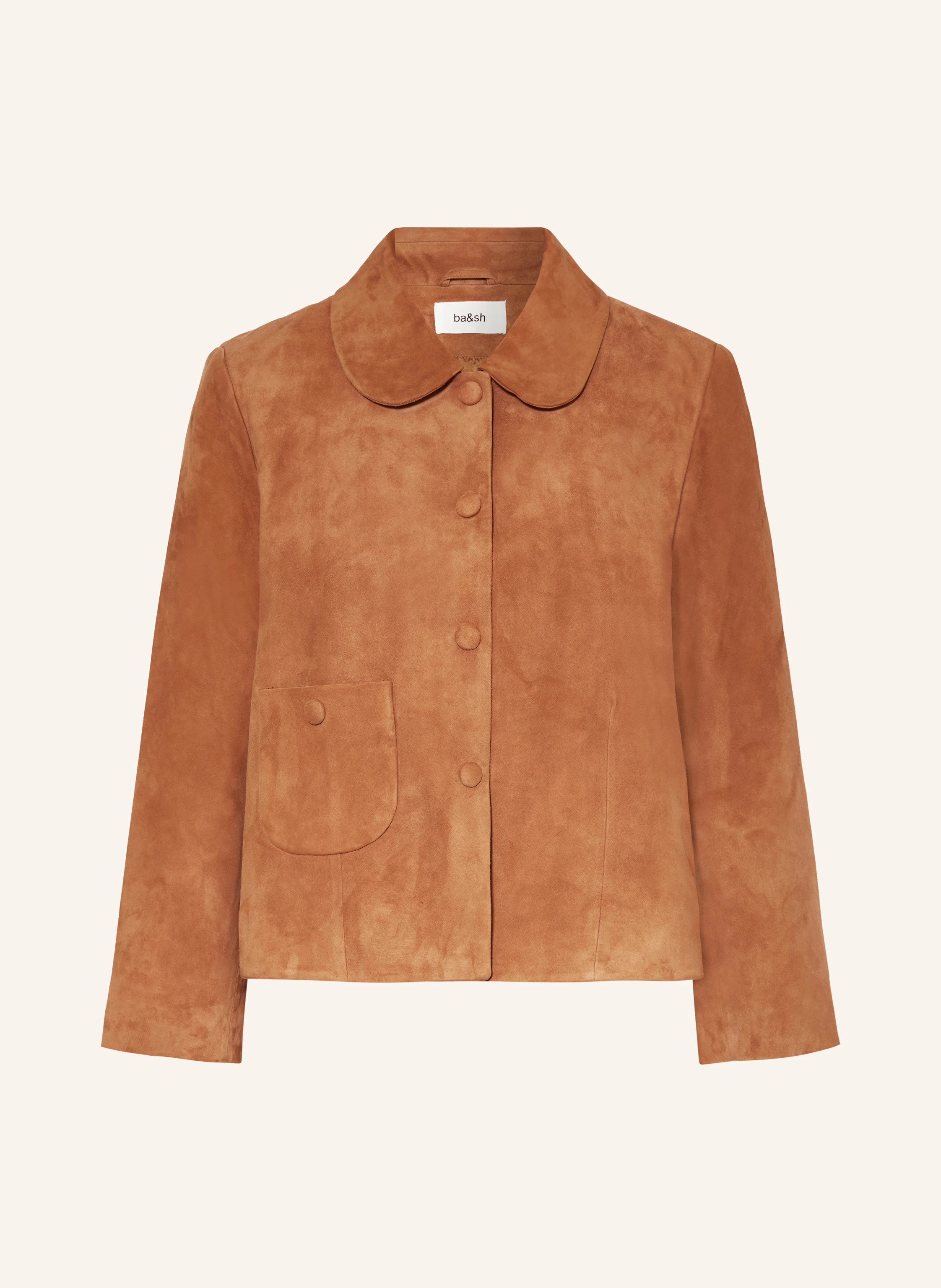 ba&sh Lederjacke MILAS in camel | Breuninger (DACH)