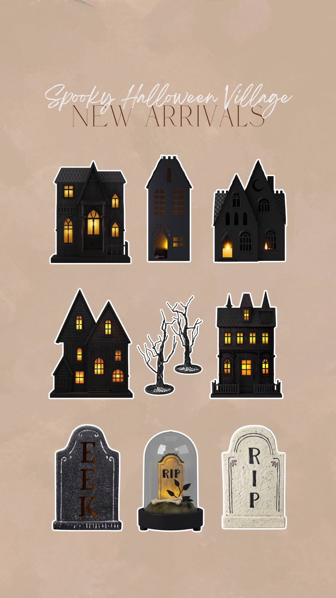 Spooky halloween villages

#LTKHome #LTKSaleAlert