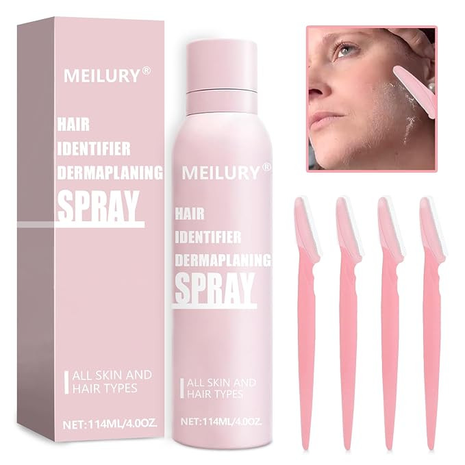 Hair Identifier Spray for Face Shaving, Skin Face Hair Identifying Spray With Razors, Hair identi... | Amazon (US)