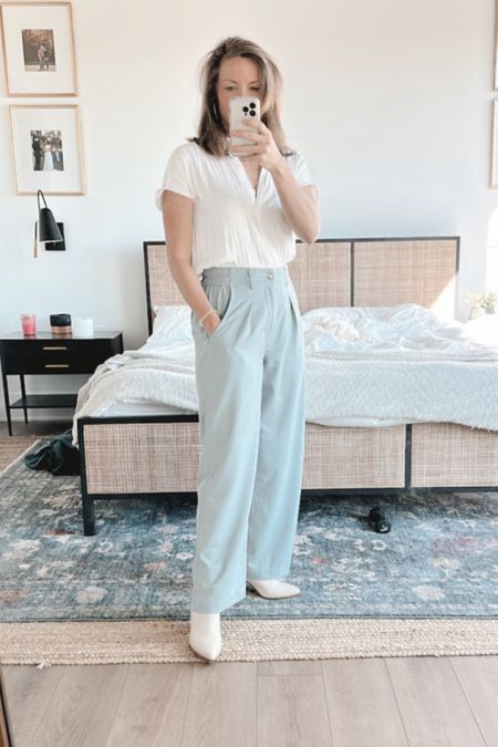 Loving these flattering and comfy pants from Madewell!
Extra 30% off with code ELEVATE!

Easter outfit, dressy casual, flare pants 

#LTKworkwear #LTKcurves #LTKshoecrush