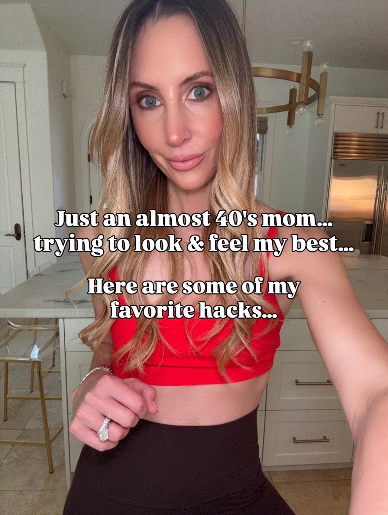 My name is Emily, and I’m an almost 40 mom just trying to look and feel my best. If you’re in the same boat, stay a while 🤍 I’m sharing the hacks that actually help me feel like my best self—from monthly vitamin IVs, to some of my daily wellness must haves, the only stainless steel pan you need, and so much more you won’t want to miss! (FB)