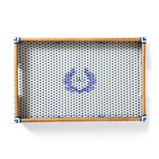 Rattan Bistro Tray | Mark and Graham