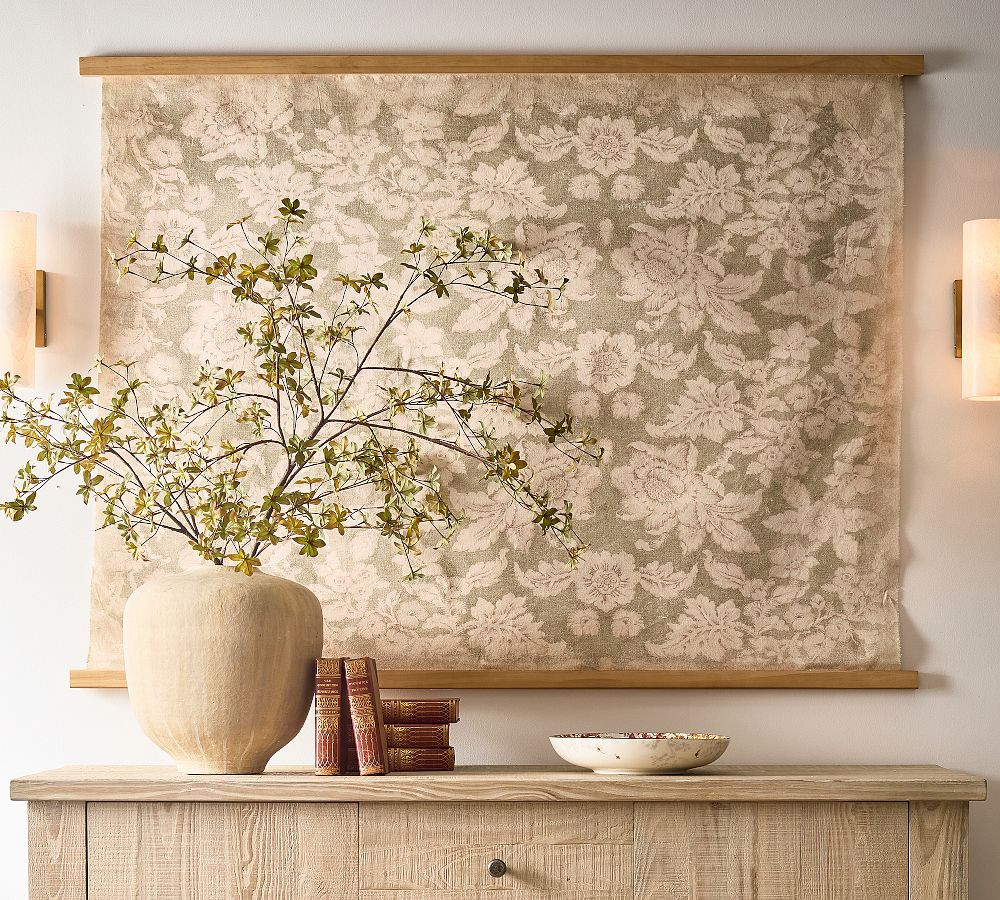 Floral Print Tapestry | Pottery Barn (US)