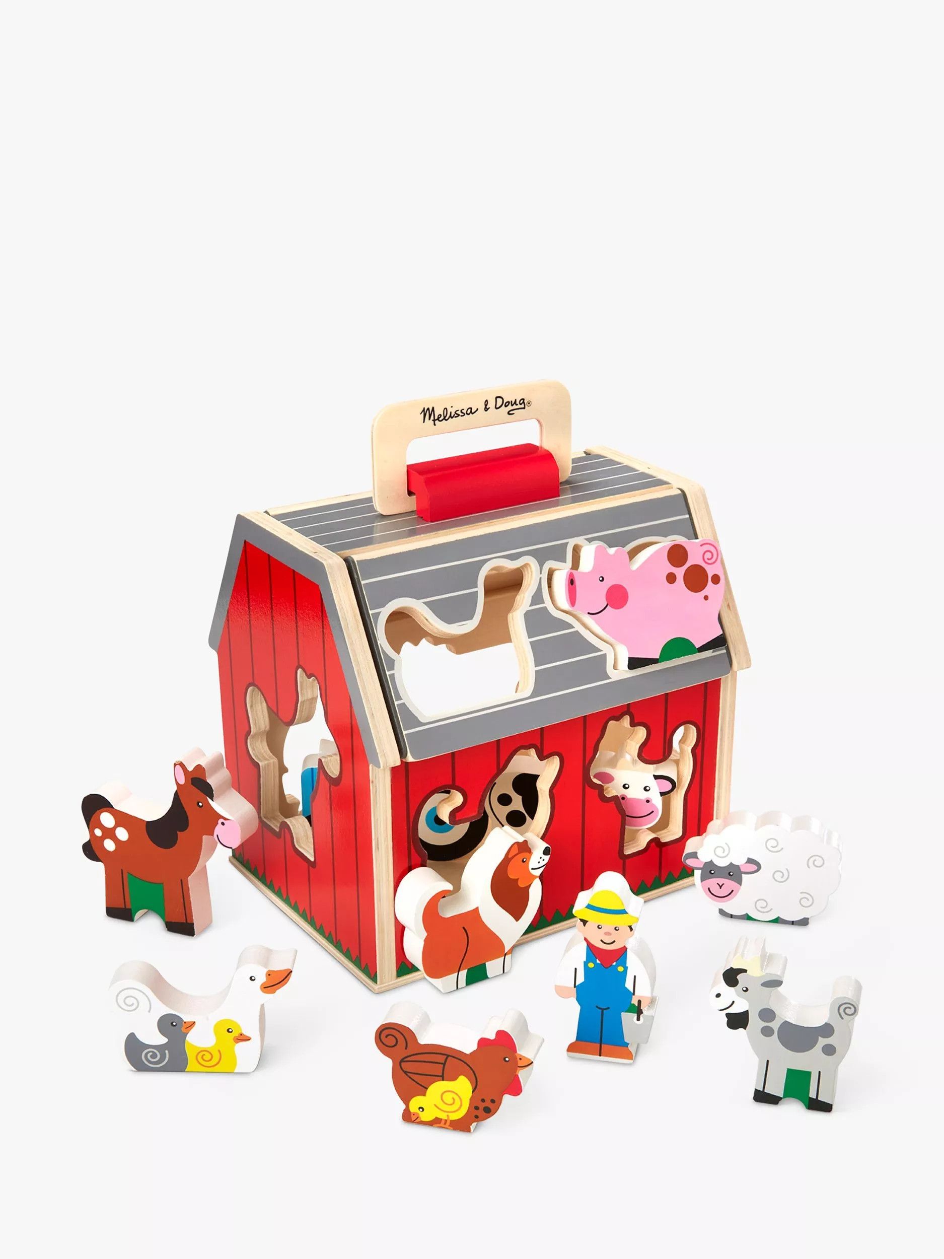 Melissa & DougTake-Along Sorting Barn | John Lewis (UK)