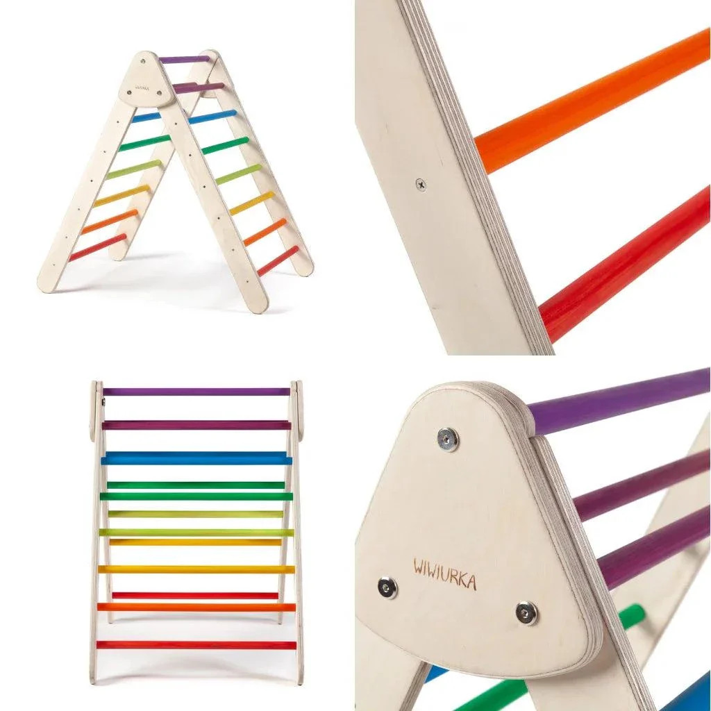 ▷ PIKLER FOLDABLE CLIMBING TRIANGLE FOR KIDS | ❤️ | Wiwiurka Toys | Wiwiurka
