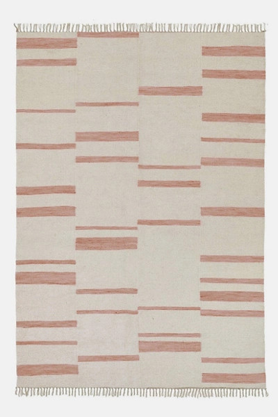Revival Rune Flatweave Panel Wool Rug | Urban Outfitters (US and RoW)