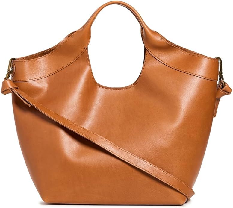 Madewell Women's The Sydney Cutout Tote in Leather | Amazon (US)