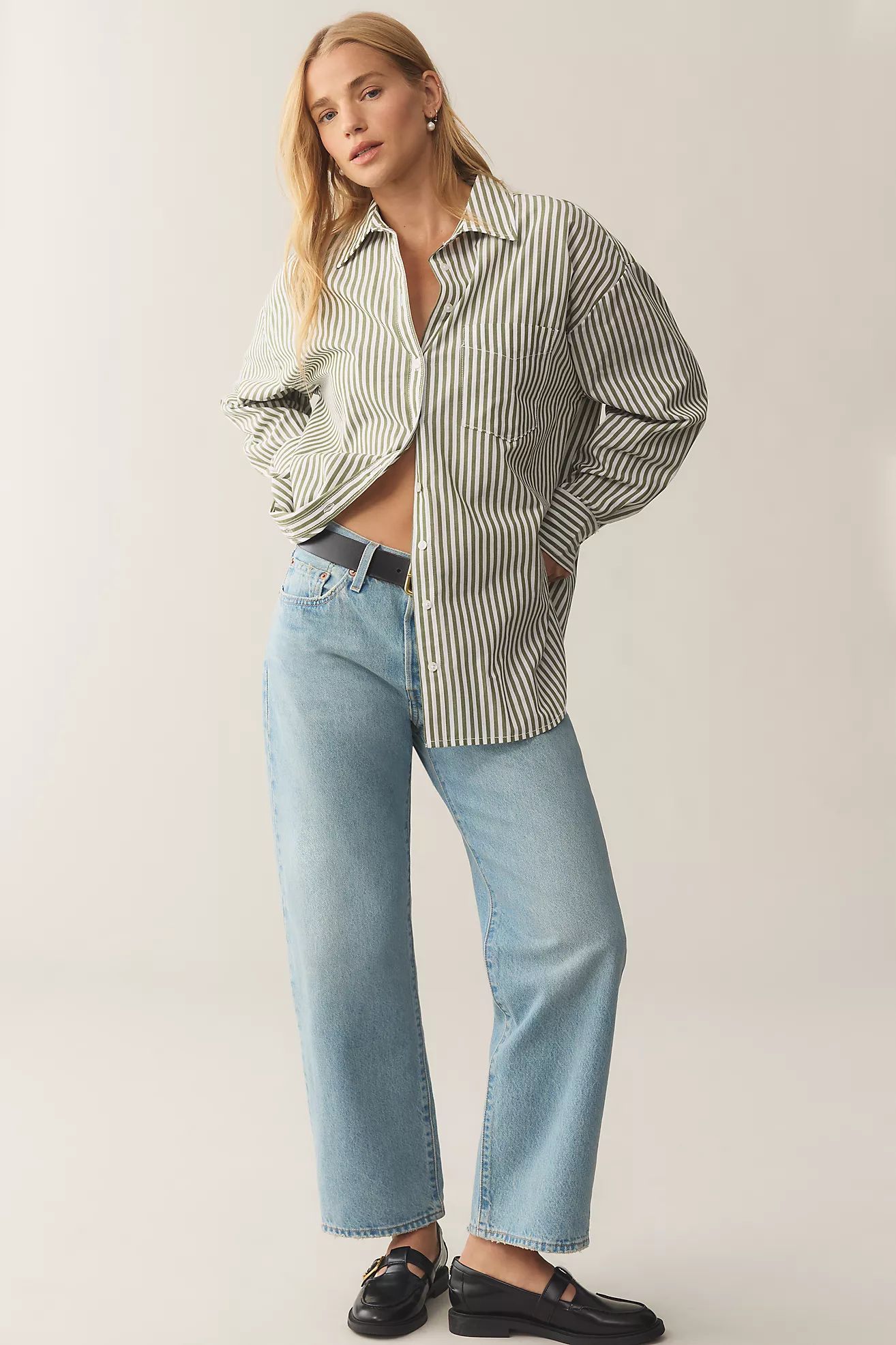 The Bennet Buttondown Shirt by Maeve | Anthropologie (US)