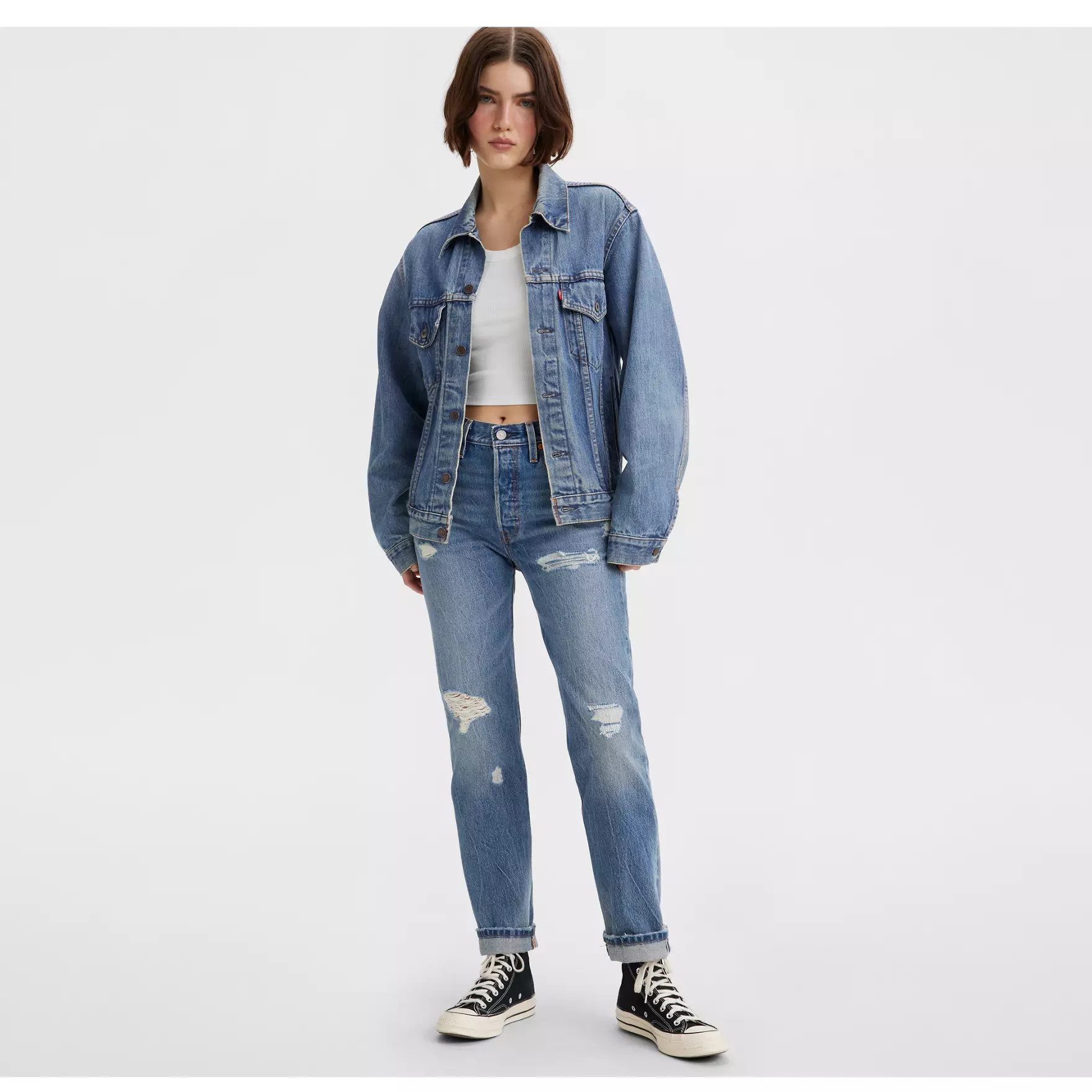 501® Original Fit Selvedge Women's Jeans | LEVI'S (US)