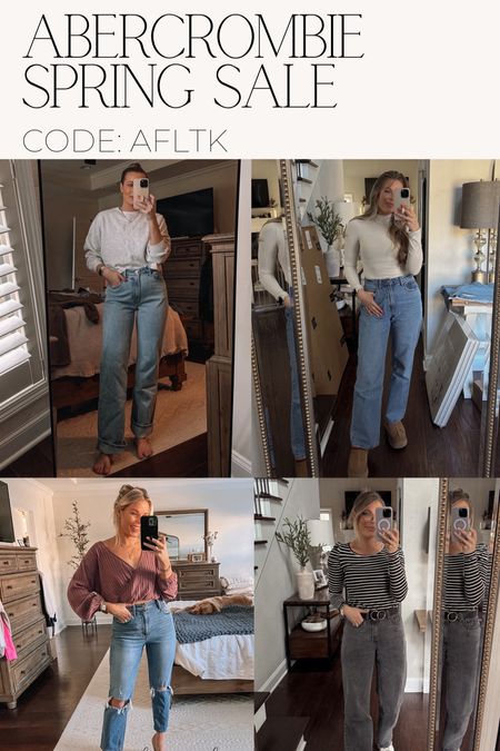 🌸 Don't miss out on the LTK SPRING SALE! 🌷 Get your wardrobe ready with Abercrombie's 20% off sitewide deal using code AFLTK! 💐 MY FAV DENIM! I wear size 26 curve love in Abercrombie denim   #SpringFashion #AbercrombieSale #LTKSale

#LTKstyletip #LTKSpringSale #LTKsalealert