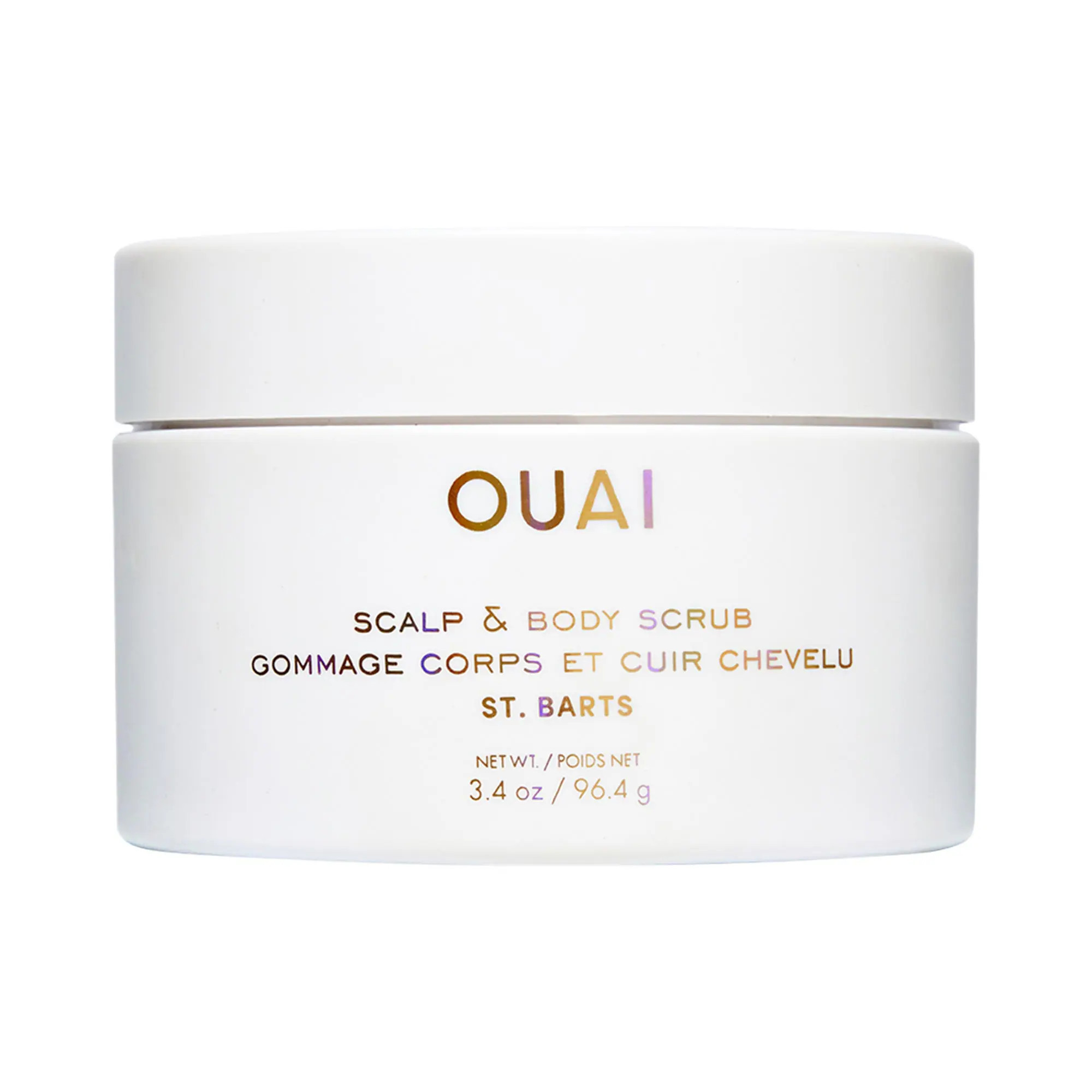 OUAI Mini St. Barts Cleansing Scalp & Body Sugar Scrub 3.4 oz / 100 mL | Sephora (US)
